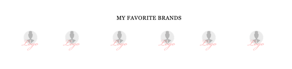 FashionID Feminine WordPress Theme Featured Brands